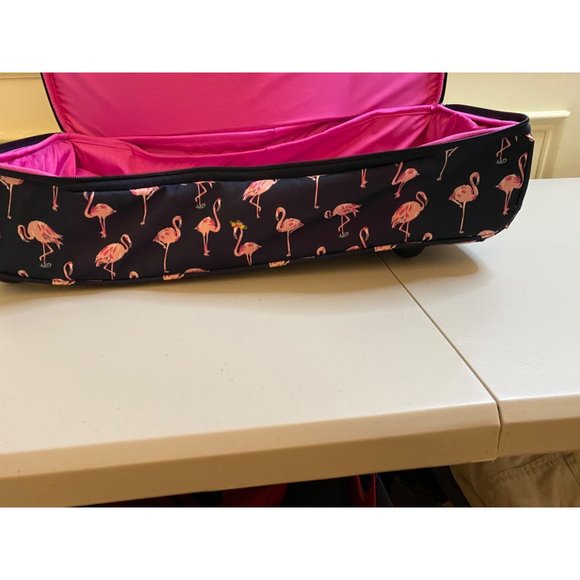 VERA BRADLEY Pelican Rolling Duffel Bag Overnight Weekend Carry On Luggage - Picture 5 of 16